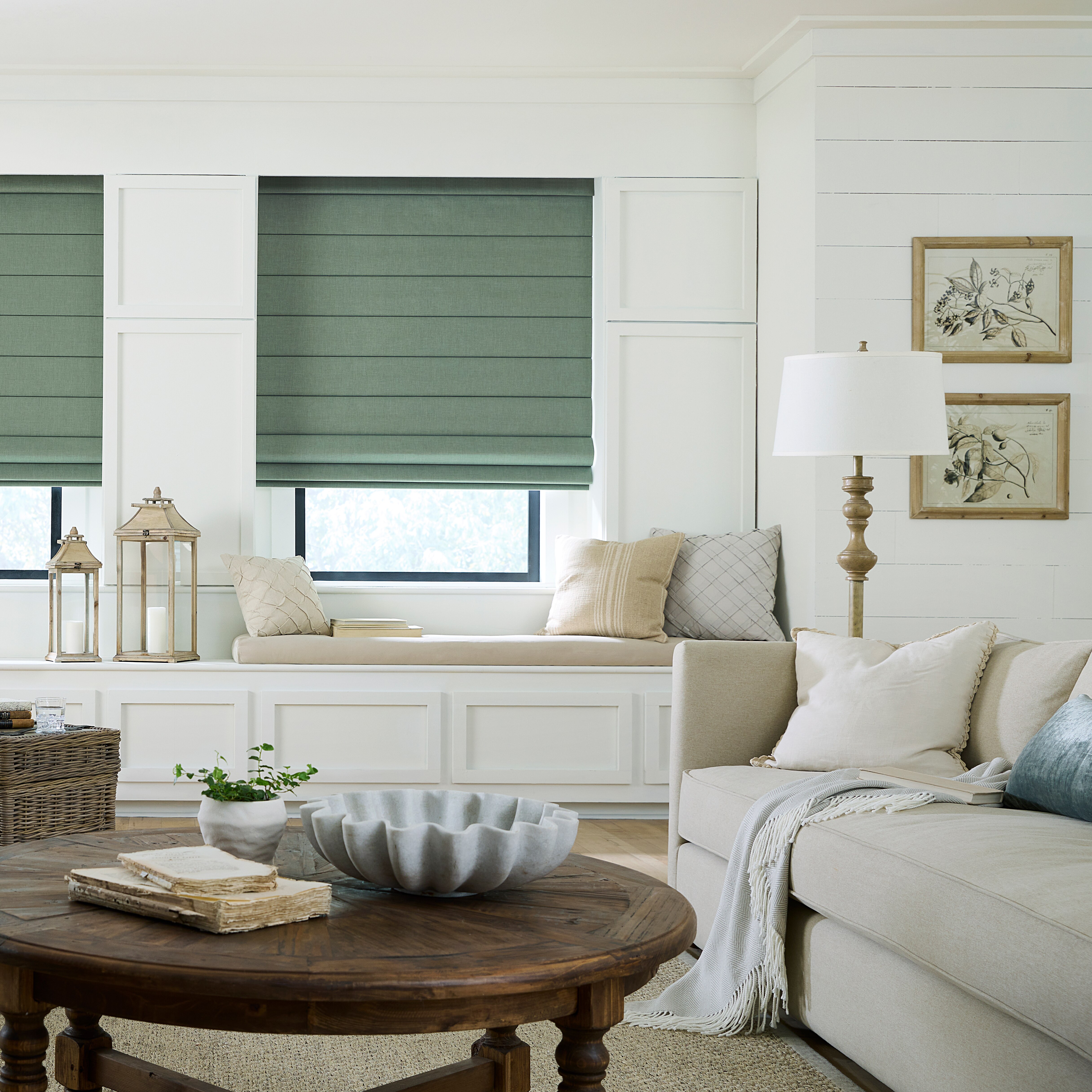 Levolor: Motorized Roman Shades